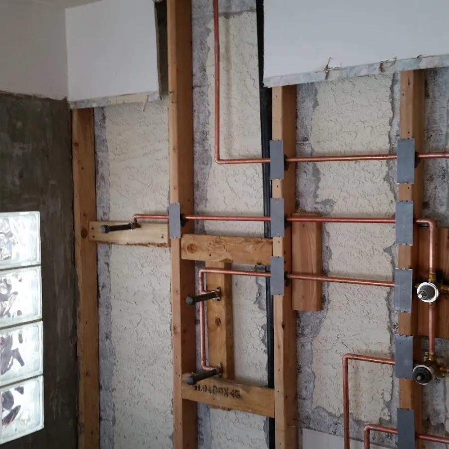 Copper pipe installation for Repiping in Mendota